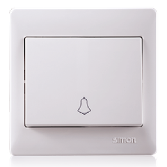 Bộ công tắc nút nhấn chuông vuông Simon Series 50 56301B