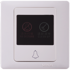 Bộ công tắc nút nhấn chuông có đèn báo 