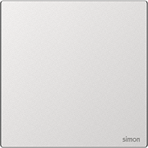 M7 Metal- Bộ nút nhấn đơn (16AX 250V) (Frosted Sliver) Simon M7 661011FM-2A
