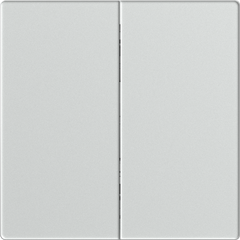 M7 Gem- Bộ nút nhấn đôi (16AX 250V) (Diamond Sliver) Simon M7 661021FG-4E