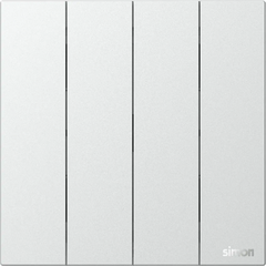 M7 AIR- Bộ công tắc bốn 2 chiều (Platinum Sliver) Simon M7 661042-6R