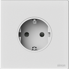 M7 Gem- Bộ ổ cắm Schuko (Diamond White) Simon M7 661687G-4F