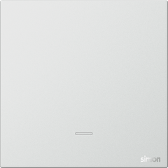 M7 AIR- Bộ công tắc 20A 2 cực có đèn LED (With earth bond) (Platinum Sliver) Simon M7 662025-6R