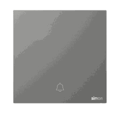 M7 AIR- Bộ công tắc chuông cửa (Platinum Grey) Simon M7 666301-6Q