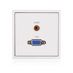 Module Ổ cắm VGA và tai nghe 3.5 mặt vuông Simon Series i7 700495