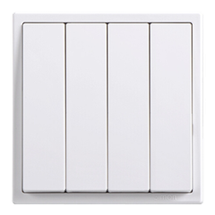 Module Công tắc Bốn, 2 chiều Simon lắp đế chuẩn vuông series I7 701042