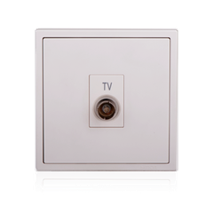 Module Ổ cắm tivi đơn mặt vuông cao cấp Simon Series i7 705111