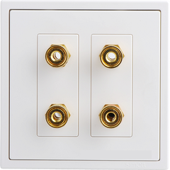 Module Ổ cắm loa đôi cao cấp lắp đế vuông Simon i7 705402