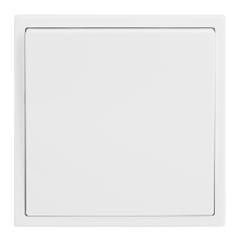 Bộ công tắc đơn, 2 chiều mặt vuông (bao gồm khung và mặt) Simon Series i7 701012-700610