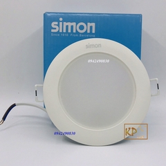 Đèn Valor LED downlight âm trần tròn ánh sáng vàng / trung tính/ trắng 8W Simon N03E0-1099 / N03E0-1100 / N03E0-1101