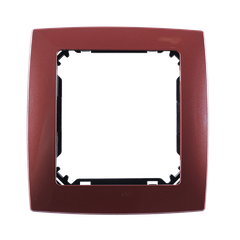 Viền công tắc ổ cắm đơn màu ngọc trai đỏ Simon Series V8 80810-39