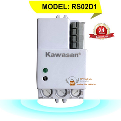 Công tắc cảm ứng rada vi sóng, cảm ứng chuyển động xuyên vật cản kawasan RS02D1