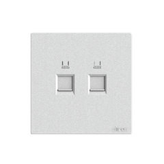 Bộ ổ cắm điện thoại + mạng Cat6e Simon S6 585229