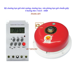 Chuông hẹn giờ chuông reo 3 inch Tiến Thành - Kawasan TS18S-3 inch