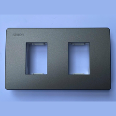 K1- Mặt 3 lỗ size S lắp ngang  (grey) Simon K1003N-61