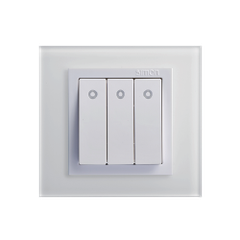 Module Công tắc Ba 1 chiều có đèn LED Simon V8