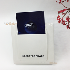 [Chính hãng] Bộ công tắc thẻ từ 16A Simon Tây Ban Nha Series 50 55503