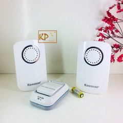 Chuông cửa không dây 1 nút nhấn 2 chuông báo Kawasan DB668B-B68B