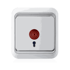 Công tắc nút nhấn khẩn cấp mặt vuông Simon Series 60 60809-50
