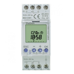 Công tắc thời gian lắp hộp CB hoặc thanh ray Theben-Germany SIMPLEXA 602