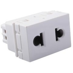 Ổ cắm kiểu Âu Mỹ không tiếp đất S module (chưa bao gồm khung viền) Simon Series 51A H71