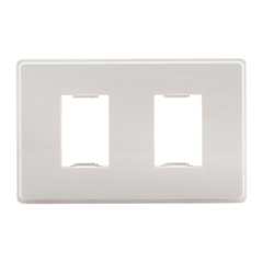 Khung mặt ổ điện cỡ nhỏ cách (2 S module) Simon Series 51A H118-2