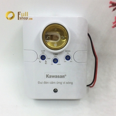 Đui đèn cảm ứng chuyển động, cảm ứng vi sóng đèn tự bật khi người đến gần Kawasan RS686C