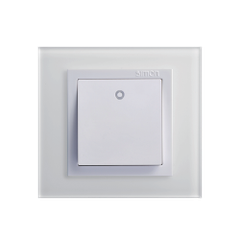 Module Công tắc đơn 32A 2 cực 2 chiều có đèn LED Simon V8