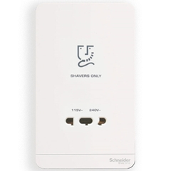 Bộ ổ cắm dao cạo râu Schneider AvatarOn E83T727V
