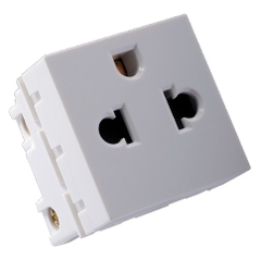 Ổ cắm kiểu Âu - Mỹ, có tiếp đất, 16A 250V (M module-chưa bao gồm khung viền) Simon Series 51A H82
