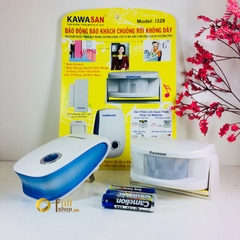 Chuông báo khách, báo động chống trộm không dây kawa i328