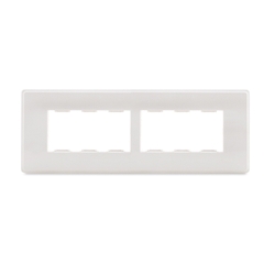 Khung mặt ổ điện 6 module S ngang Simon Series 51A H200