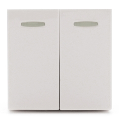 Công tắc đôi 2 chiều có dải phản quang (M module) Simon Series 51A H42