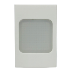 Hạt đèn báo LED (màu trắng) lắp mặt đế chữ nhật Simon Series 51A H601