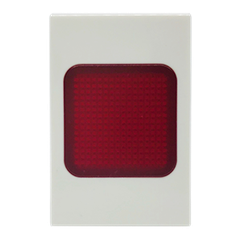 Hạt đèn báo LED (màu đỏ) lắp mặt đế chữ nhật Simon Series 51A H602