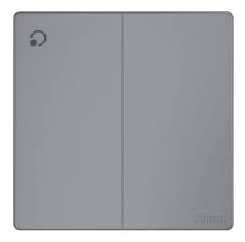 K3-Bộ công tắc đôi 1 chiều  (grey) Simon 571021-61