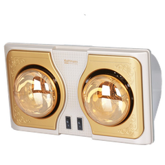 Đèn sưởi nhà tắm 2 bóng Kottmann