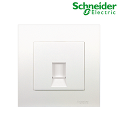 Bộ ổ cắm mạng cat5e đơn Schneider Series Vivace KB31RJ5E_WE