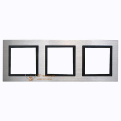 Viền ba mặt Kim Loại màu bạc Simon V8 80831-42