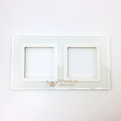 Viền đôi mặt kính màu Trắng (Crystal) Simon V8 80620-30