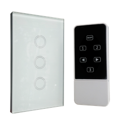 Công tắc cảm ứng chạm, có điều khiển từ xa Kawa CTR3-R