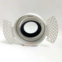 Khung tròn mặt viền đèn LED Spotlight KC1 Simon N0424-0277