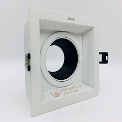 Khung viền LED-mặt viền đơn chống chói đèn Spotlight KC1 Simon N0424-0282