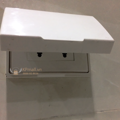 Mặt che chống nước cho ổ cắm, công tắc điện cao cấp hình chữ nhật Simon 52154