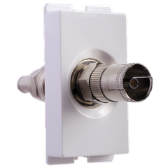 Ổ cắm TV kết nối đầu ra chuẩn F cỡ S Simon Series 52 N511