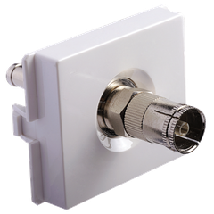 Ổ cắm TV kết nối đầu ra chuẩn F cỡ M Simon Series 52 N51