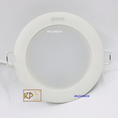 Đèn LED downlight tròn siêu mỏng nhựa valor Simon 17W N03E0-1105 / N03E0-1106 / N03E0-1107
