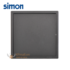 Bộ mặt che trơn cho đế chuẩn vuông màu xám (Grey) Simon i7 701000-700610-61