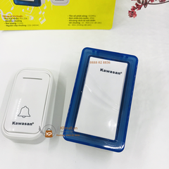 Chuông cửa không dây nút nhấn kin nước Kawasan DB658