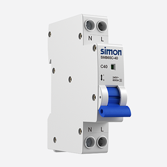 Aptomat dòng cắt 6000A 1P MCB 6k 1P 16A SMB65C-63C16